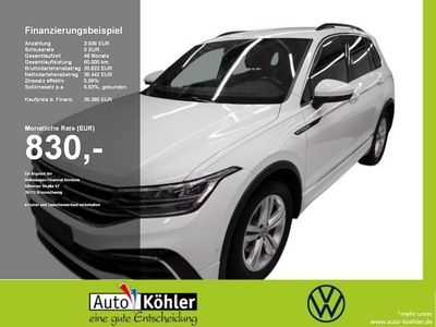 Gebraucht VW Tiguan R-line 150 PS (110 kW) 2024 Pure white SUV
