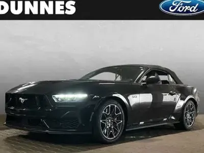 Ny Ford Mustang GT Convertible 446 HK (328 kW) 2025 Svart Cab