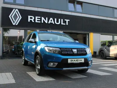 Gebraucht Dacia Logan MCV Stepway 90 PS (66 kW) 2019 Blau sky Kombi