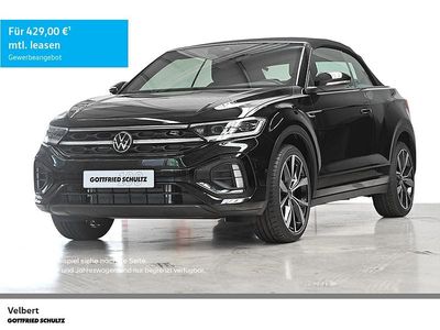 Gebraucht VW T-Roc Cabriolet R-line 150 PS (110 kW) 2025 Schwarz Cabrio