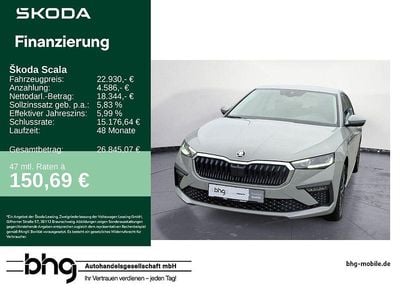 Gebraucht Skoda Scala Selection 116 PS (85 kW) 2025 Grau Kleinwagen