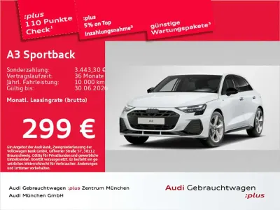 Używany Audi A3 S-Line 116 KM (85 kW) 2025 Biały Sedan/Limuzyna