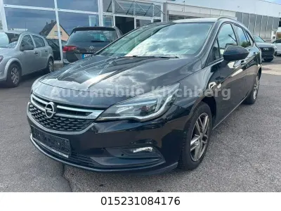 Gebraucht Opel Astra Business 110 PS (80 kW) 2018 Schwarz Kombi