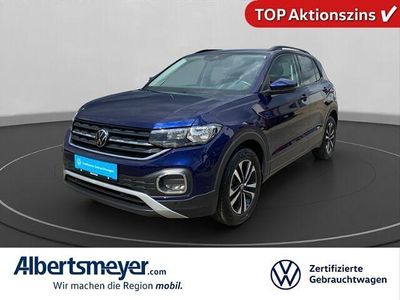 Gebraucht VW T-Cross United 110 PS (80 kW) 2021 Blau SUV