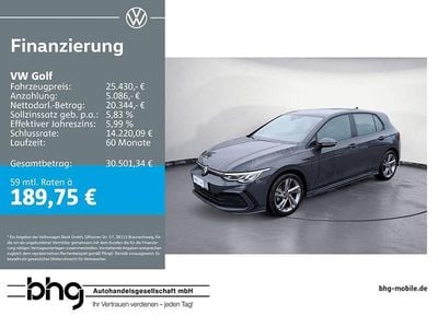 Gebraucht VW Golf VIII R-line 131 PS (96 kW) 2024 Uranograu Limousine
