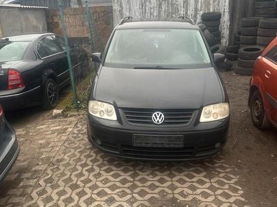 Gebraucht VW Touran 105 PS (77 kW) 2004 Schwarz Van / Kleinbus