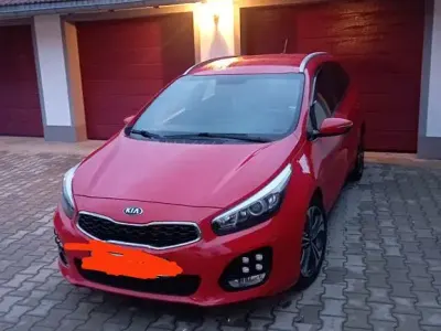 Gebraucht Kia Ceed Sportswagon GT-Line 120 PS (88 kW) 2015 Rot Kombi
