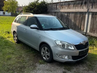Gebraucht Skoda Fabia GreenLine 75 PS (55 kW) 2014 Silber Kombi