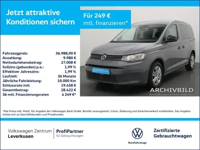 Occasion VW Caddy 150 ch (110 kW) 2025 Gris Monospace