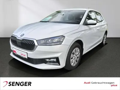 Gebraucht Skoda Fabia Selection 116 PS (85 kW) 2024 Moonweiß perleffekt Kleinwagen