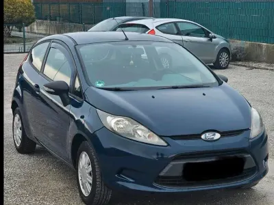 Gebraucht Ford Fiesta 60 PS (44 kW) 2009 Blau Kleinwagen