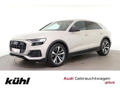 Gebraucht Audi Q8 S-Line 286 PS (210 kW) 2022 Vikunjabeige metallic SUV