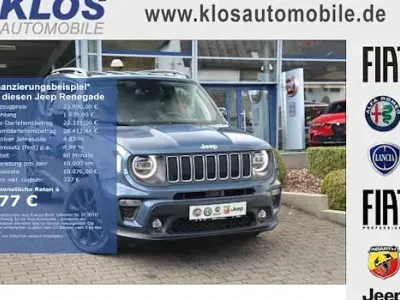 Brugt Jeep Renegade 130 HK (95 kW) 2024 Blå SUV