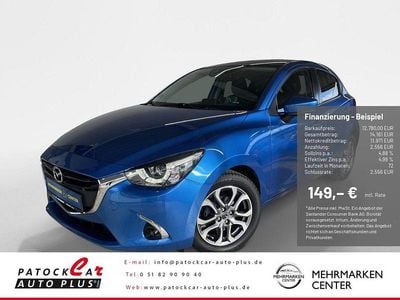 Blau Gebraucht 2018 Mazda 2 Kizoku Intense Limousine | 12.780 € (Fairer Preis)