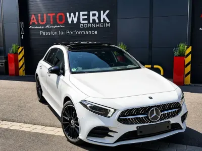 Gebraucht Mercedes A250 AMG line 160 PS (117 kW) 2022 Weiß Limousine