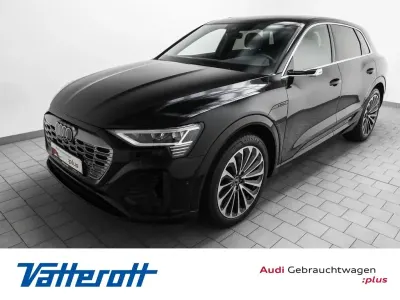 Gebraucht Audi Q8 e-tron S-Line 300 kW (408 PS) 2023 Mythosschwarz metallic SUV