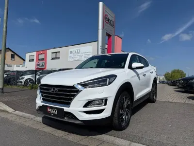 Gebraucht Hyundai Tucson Premium 177 PS (130 kW) 2020 Weiß SUV