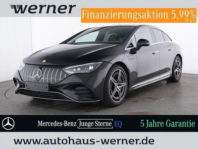 Gebraucht Mercedes EQE AMG 43 Premium 350 kW (476 PS) 2024 Lack obsidianschwarz Limousine
