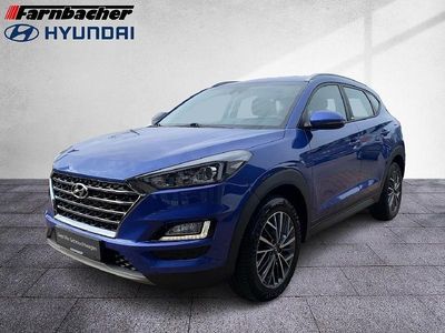 Gebraucht Hyundai Tucson Advantage 177 PS (130 kW) 2020 Champion blue / met SUV