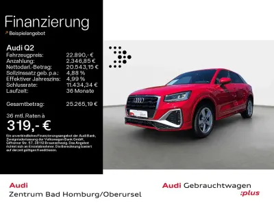 Usata Audi Q2 S-Line 150 CV (110 kW) 2021 Rosso SUV