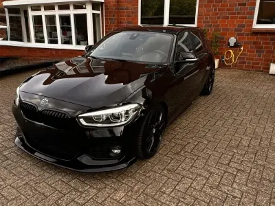 Brugt BMW 120 M Sport 190 HK (139 kW) 2018 Sort Hatchback