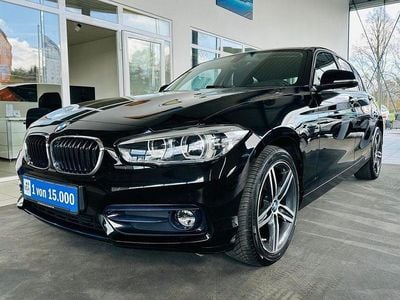 Gebraucht BMW 118 Sport Line 136 PS (100 kW) 2018 Schwarz Kleinwagen