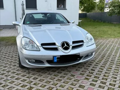 Brugt Mercedes SLK200 163 HK (119 kW) 2005 Sølv Cabriolet