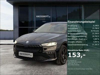 Gebraucht Skoda Scala Drive 116 PS (85 kW) 2024 Schwarz Kleinwagen