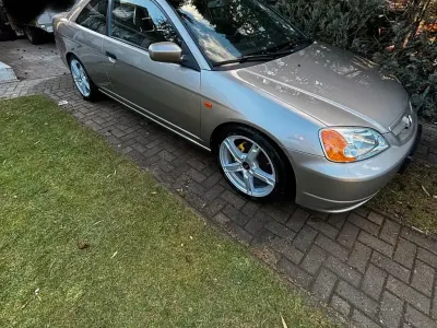 Gebraucht Honda Civic 120 PS (88 kW) 2004 Silber Coupé