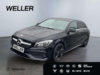 Gebraucht Mercedes CLA200 AMG line 136 PS (100 kW) 2017 Nachtschwarz Kombi