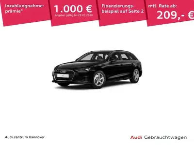 Gebraucht Audi A4 163 PS (119 kW) 2023 Brillantschwarz Kombi