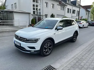 Używany VW Tiguan Allspace Highline 239 KM (175 kW) 2018 Biały SUV