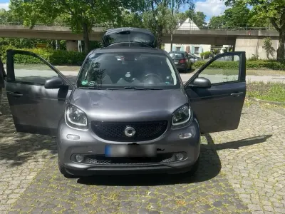 Gebraucht Smart ForFour Passion 71 PS (52 kW) 2017 Grau Kleinwagen