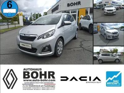 Gebraucht Peugeot 108 Style 72 PS (52 kW) 2021 Silber Limousine