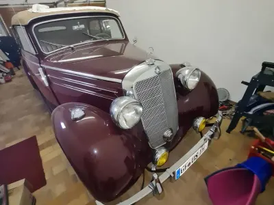 Gebraucht Mercedes 170 52 PS (38 kW) 1950 Rot Limousine