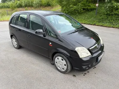 Gebraucht Opel Meriva 105 PS (77 kW) 2007 Schwarz Van / Kleinbus
