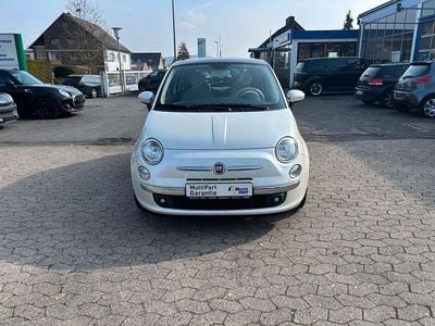 Gebraucht Fiat 500 Lounge 69 PS (50 kW) 2009 Funk white Cabrio