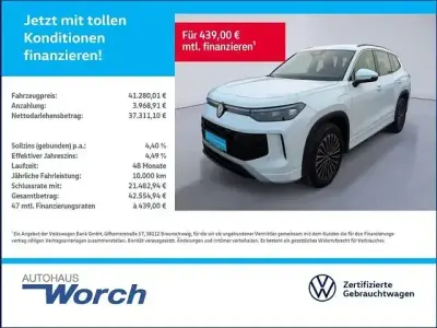 Gebraucht VW Tayron Life 204 PS (150 kW) 2025 Pure white SUV
