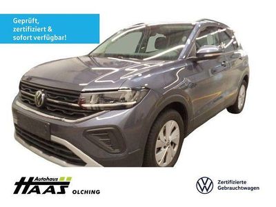 Gebraucht VW T-Cross Life 95 PS (69 kW) 2024 Grau SUV