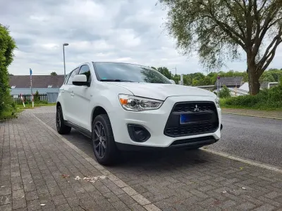 Gebraucht Mitsubishi ASX 117 PS (86 kW) 2014 Weiß SUV