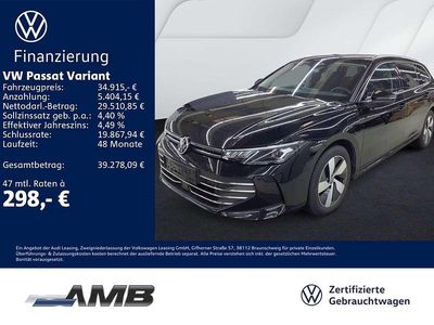 Grenadillschwarz metallic Gebraucht 2025 VW Passat Business Kombi | 34.230 € (Guter Preis)