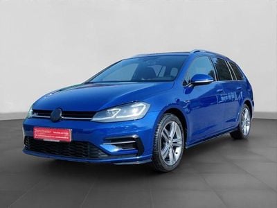 Usata VW Golf VII Highline 150 CV (110 kW) 2020 Blu Station wagon