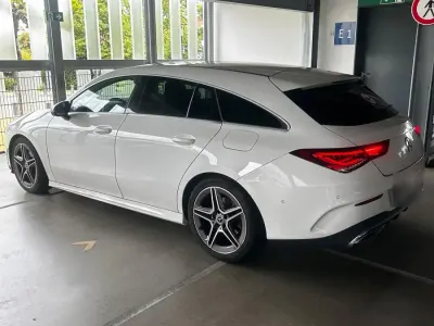 Gebraucht Mercedes CLA180 Shooting Brake AMG line 135 PS (99 kW) 2020 Weiß Kombi