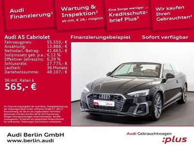 gebraucht Audi A5 Cabriolet S line 40 TFSI quattro S tronic