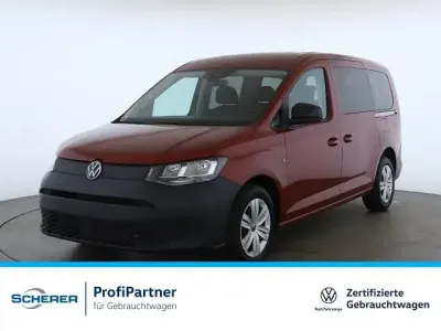 Brugt VW Caddy Maxi Basis 116 HK (85 kW) 2025 Rød MPV