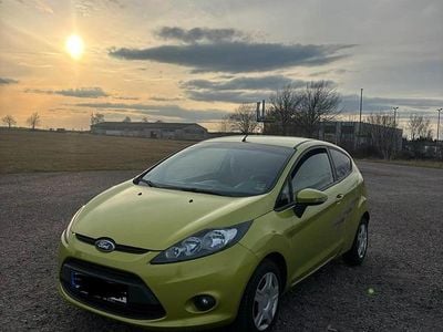 Gebraucht Ford Fiesta 82 PS (60 kW) 2009 Grün Kleinwagen