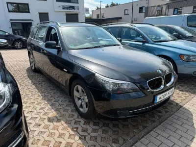 Gebraucht BMW 520 170 PS (125 kW) 2008 Schwarz Kombi