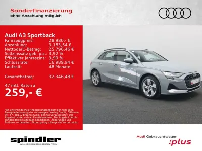Gebraucht Audi A3 Advanced Plus 150 PS (110 kW) 2025 Pfeilgrau perleffekt Limousine