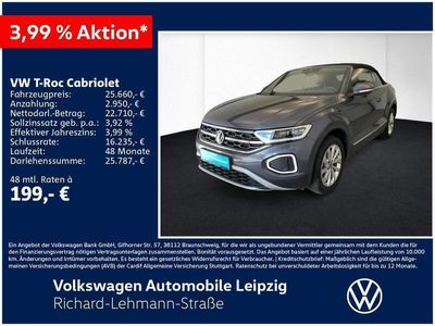 gebraucht VW T-Roc Cabriolet Style 1.0 TSI OPF *Navi*LED*