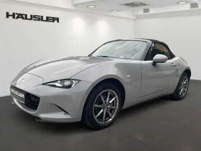 Neu Mazda MX5 Exclusive-Line 132 PS (97 kW) 2025 Aero grey Cabrio